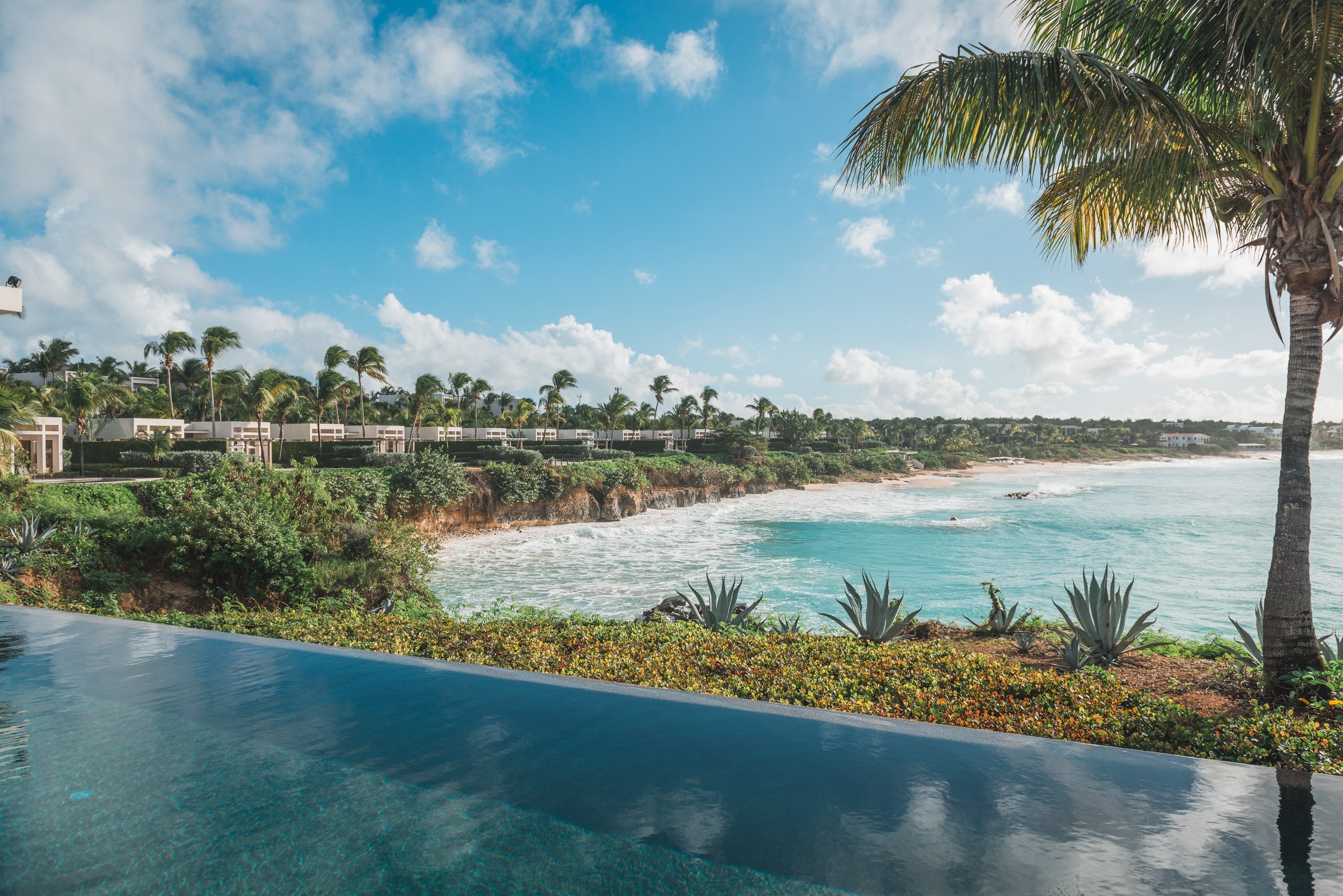 The Pool Overlooking the Villas at the Viceroy Anguilla