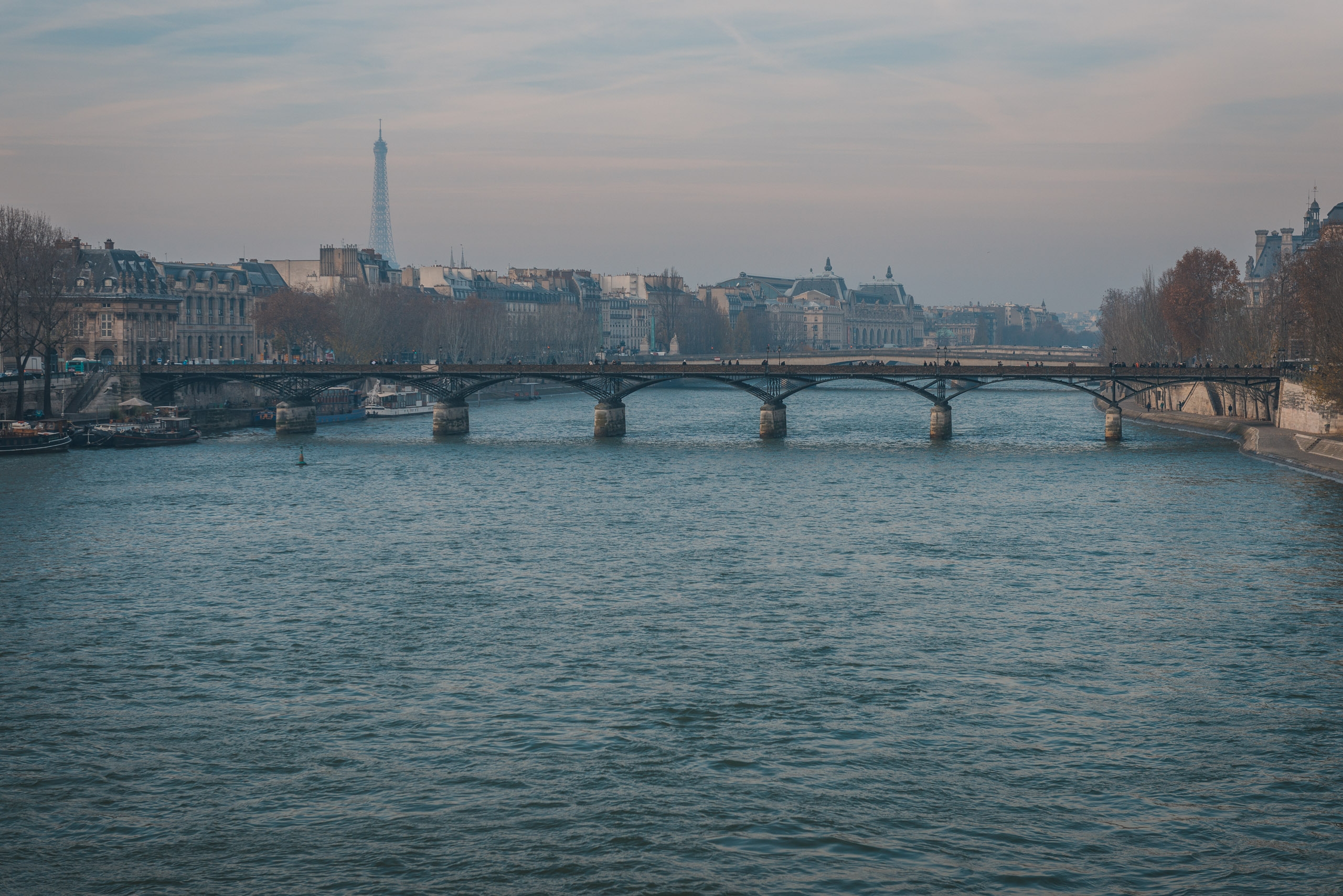 Overlooking the Seine