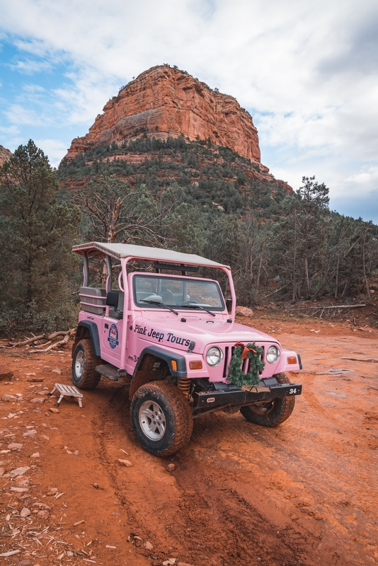 A Break on the Pink Jeep Tour 2