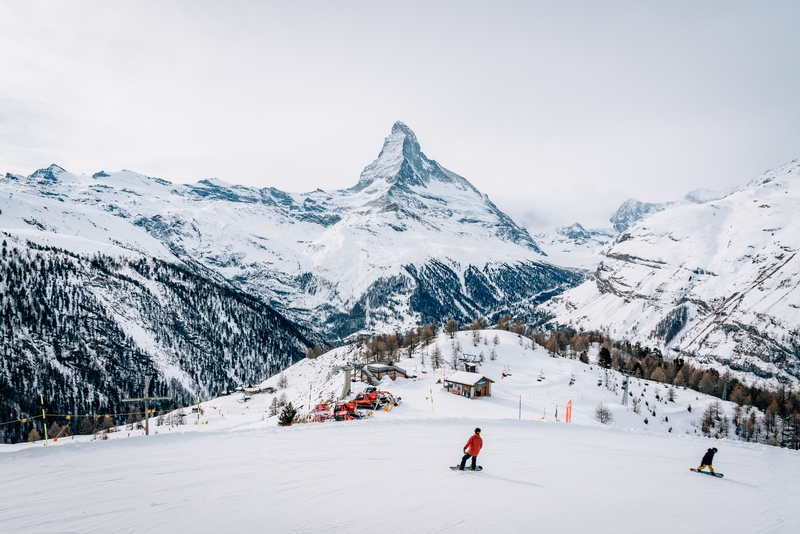 Atop the Matterhorn Zermatt Ski Area - Part II
