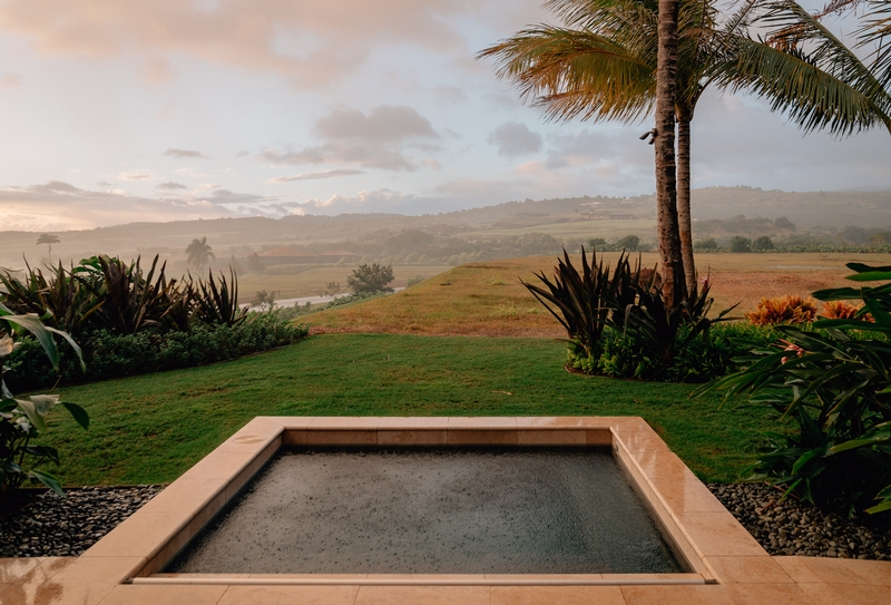 The Plunge Pool in the Rain