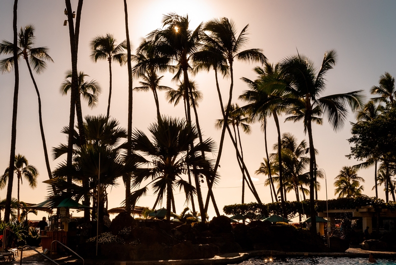 Last Sunset at Waikiki Beach