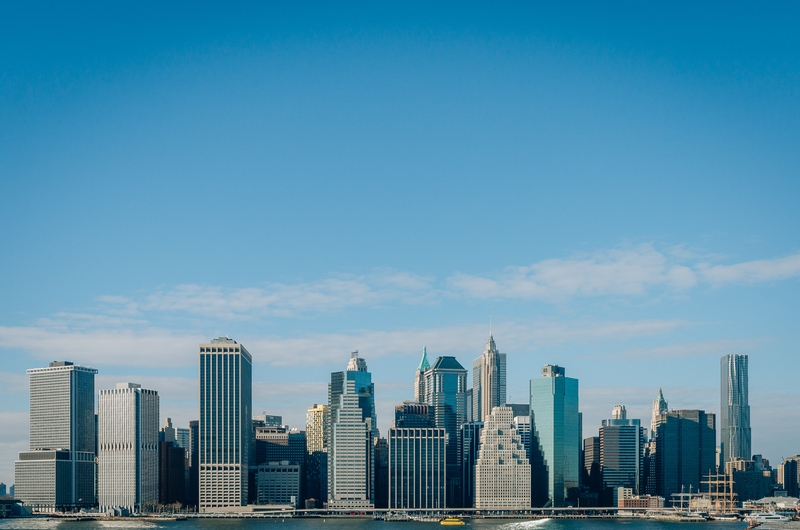 Downtown NYC from Brooklyn Heights