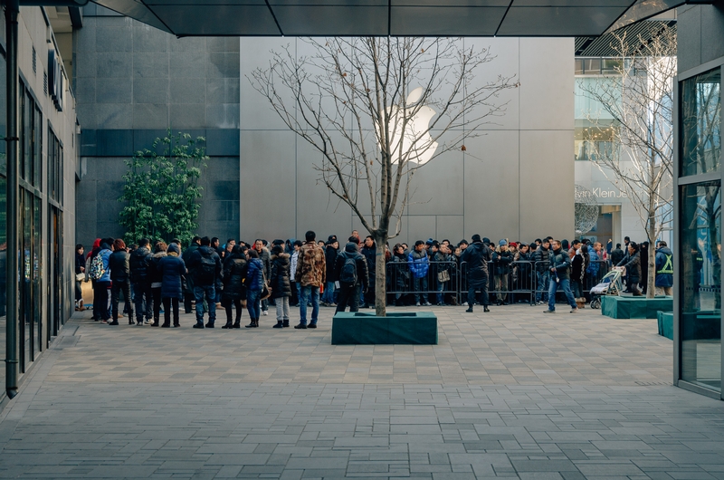 An Apple Store in Beijing