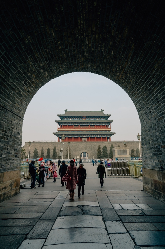 Approaching Tianamen Square Beijing 5