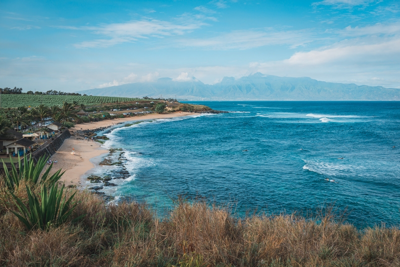 Overlooking Ho'okipa Beach