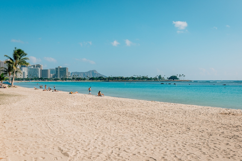 Diamond Head from Alamoana Beach Park