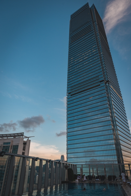 Modern Tower With Rooftop Pool