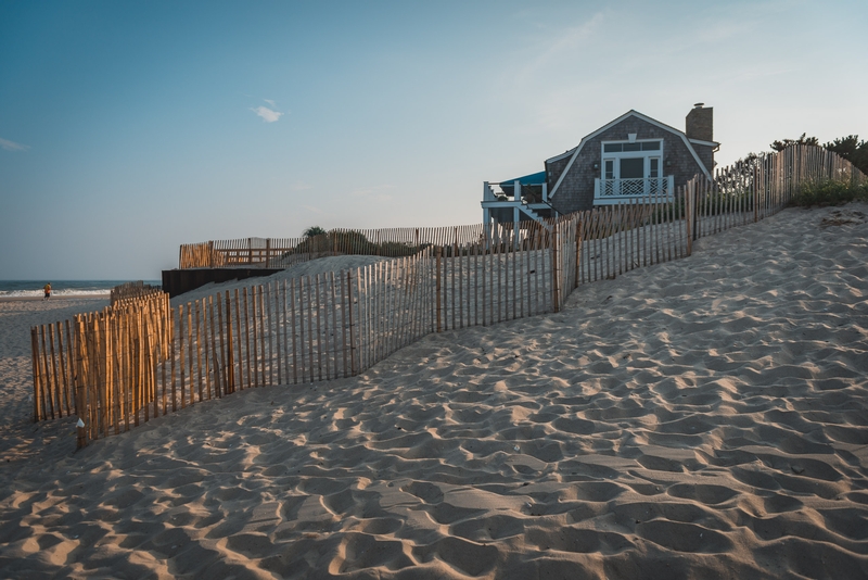 A Fancy House on the Beach