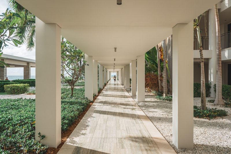 Walking to the Pool at the Viceroy Anguilla