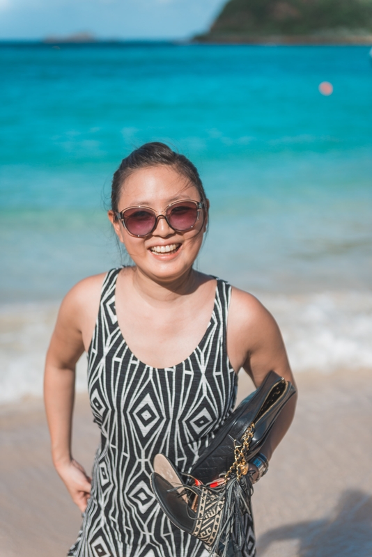 Jessica in the Water at Gouverneur Beach - Part II