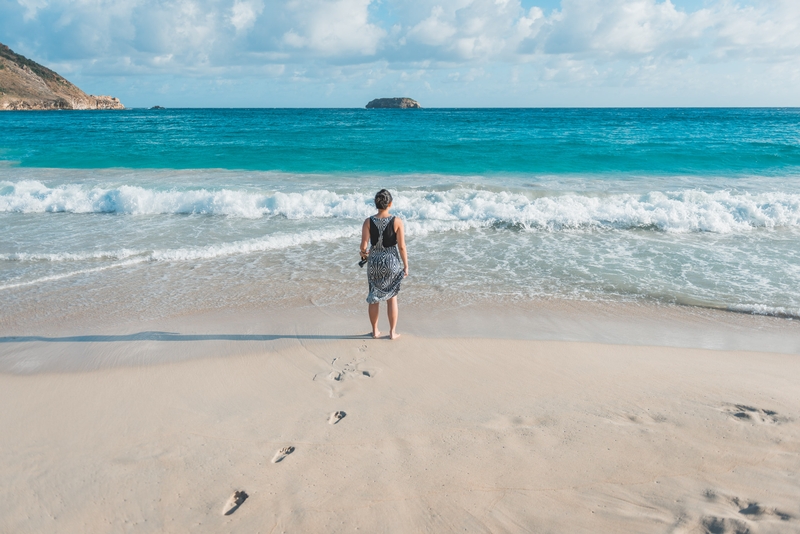 Jessica in the Water at Gouverneur Beach - Part III