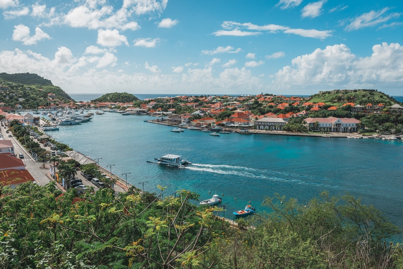 Overlooking Gustavia