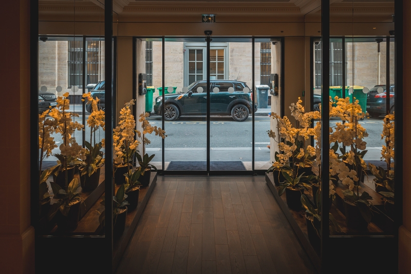 The Lobby of the Hotel