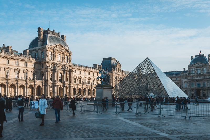 The Pyramid of the Louvre