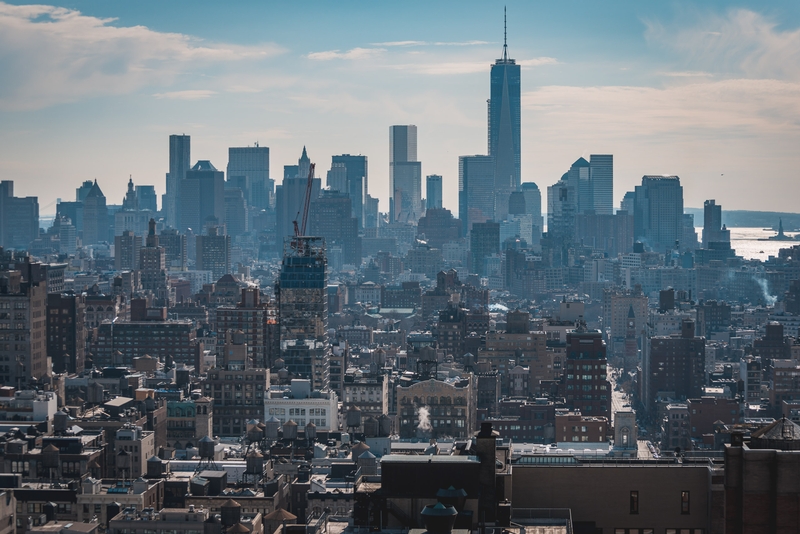 A View Toward Lower Manhattan
