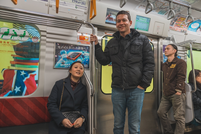 Jessica and Matt Ride the Subway