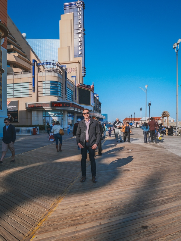 Kris on the Boardwalk