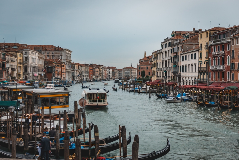 The Canal on a Gloomy Afternoon