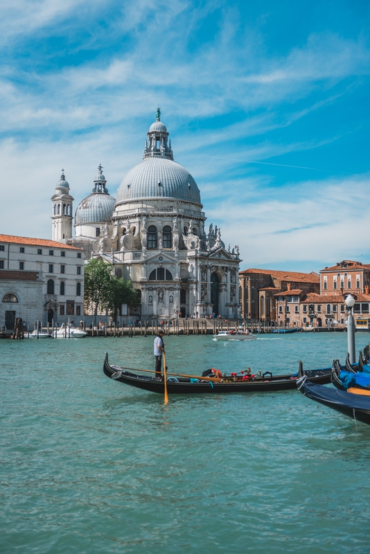 The Grand Canal and the Santa Maria Della Salute Church 3