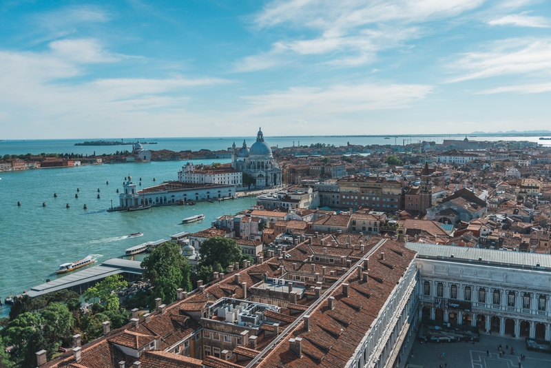 High Above the Grand Canal