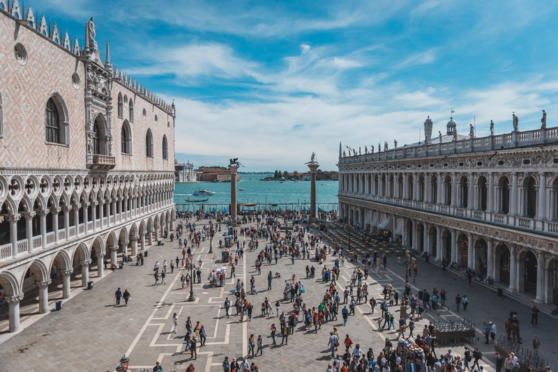 Looking Back Toward the Piazza San Marco