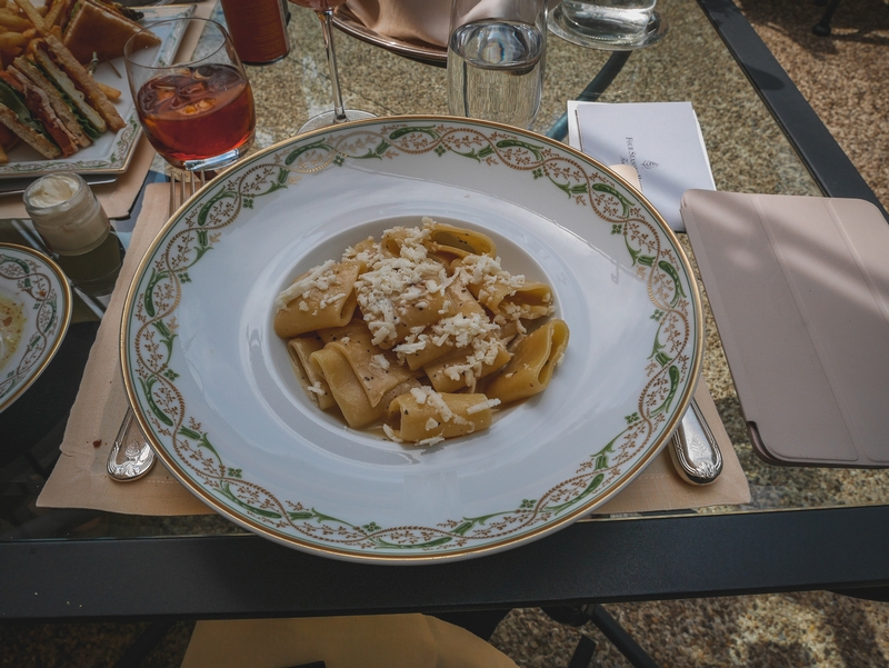 Pasta and a Negroni