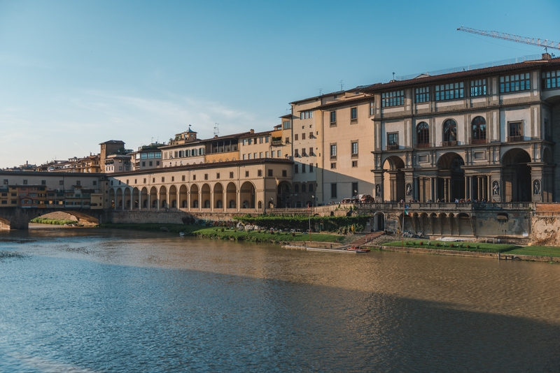 The Arno and the Ponte Vecchio