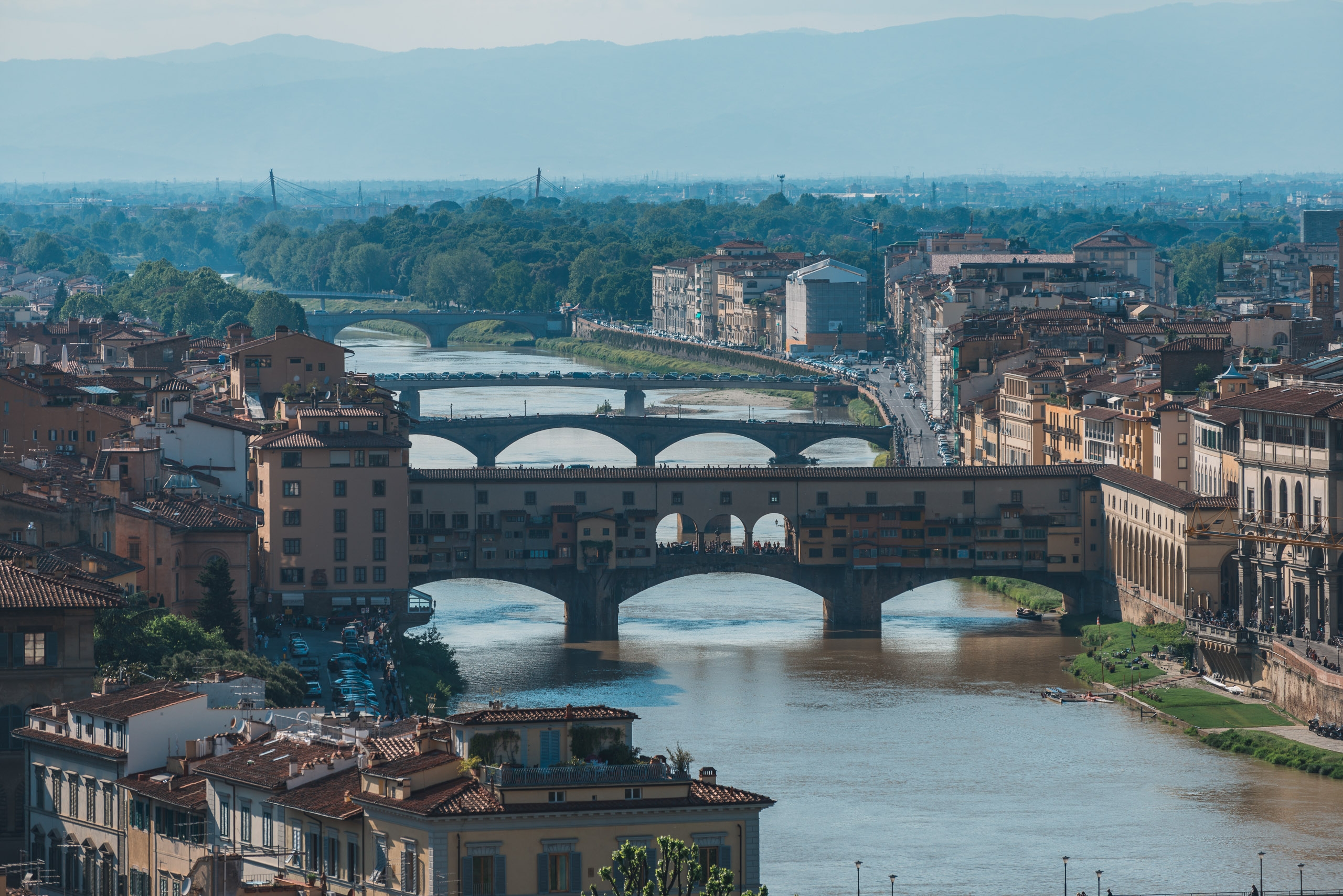 The Ponte Vecchio from Afar