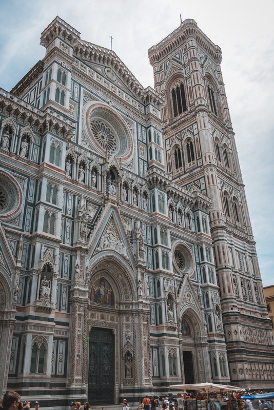 Outside the Florence Cathedral 3