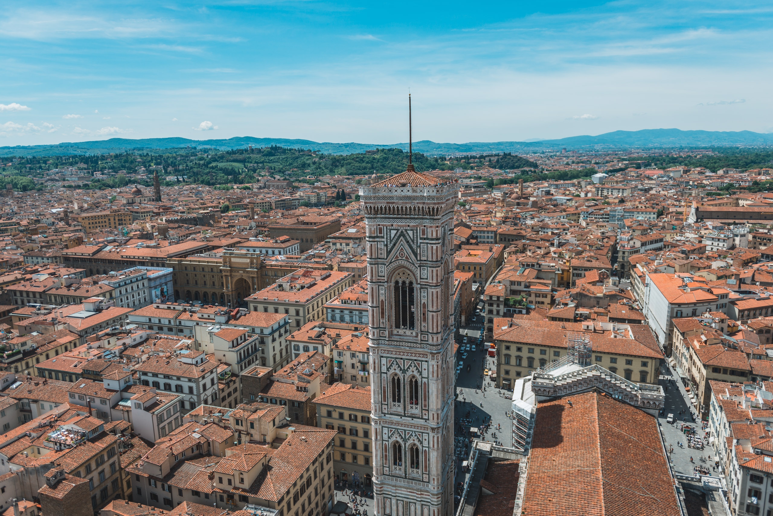 Overlooking Florence from the Cathedral