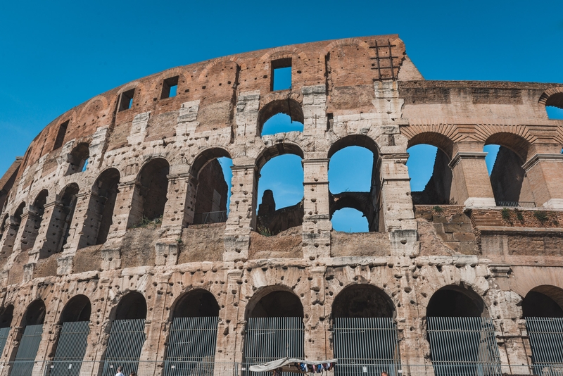 Outside the Colosseum 2