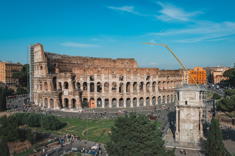 Overlooking the Colosseum