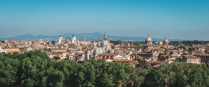 Overlooking Rome