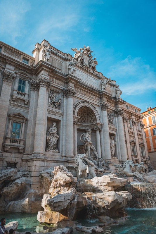 The Trevi Fountain