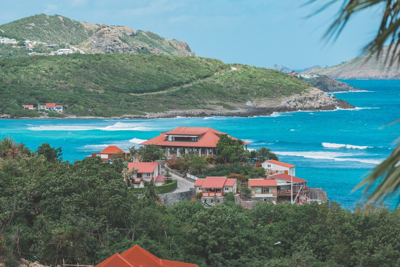 Overlooking St Jean and Eden Rock