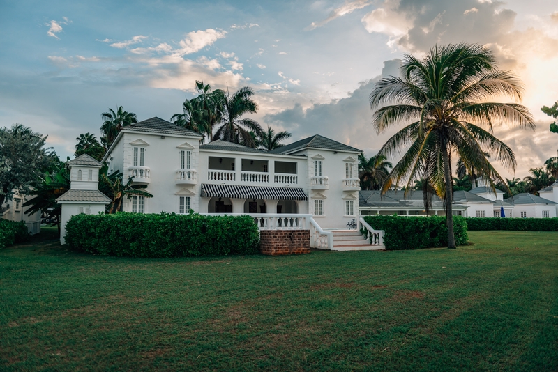 The House at Sunset