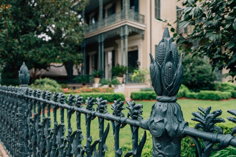 A Gothic Iron Fence