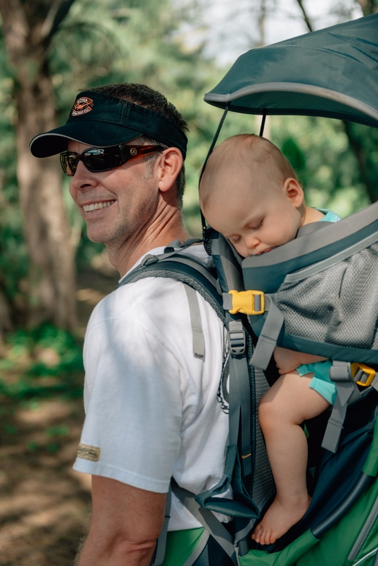 John Hikes While Fiona Naps