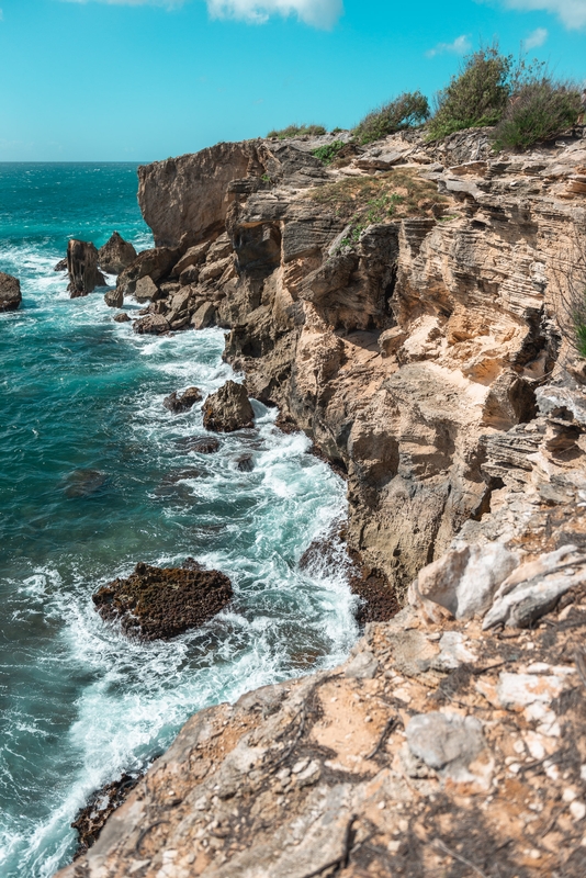 Overlooking the Rocky Poipu Coastline