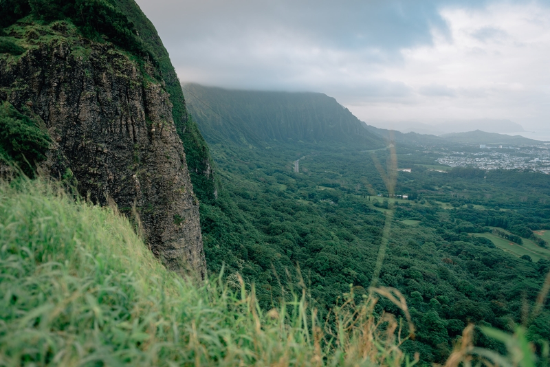 The View from the Nu'uanu Pali Lookout