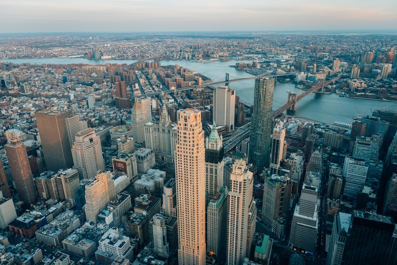 Brooklyn from the Top of the World Trade Center