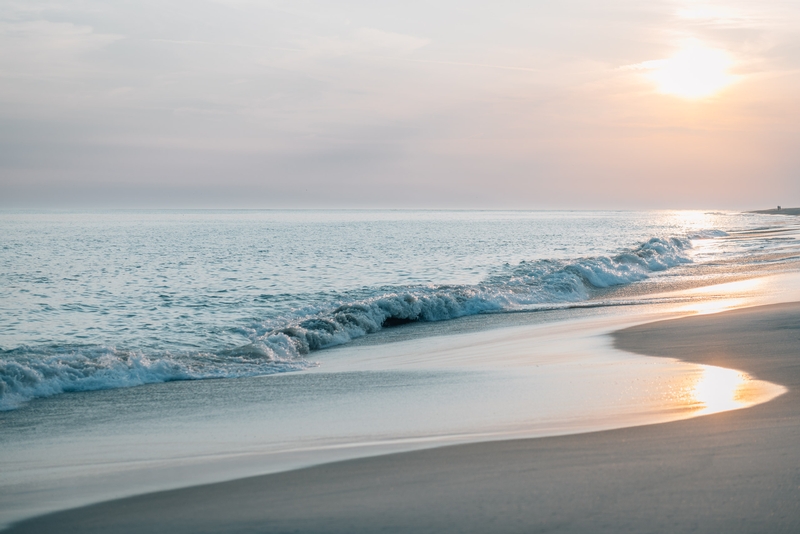 The Beach at Sunset 2