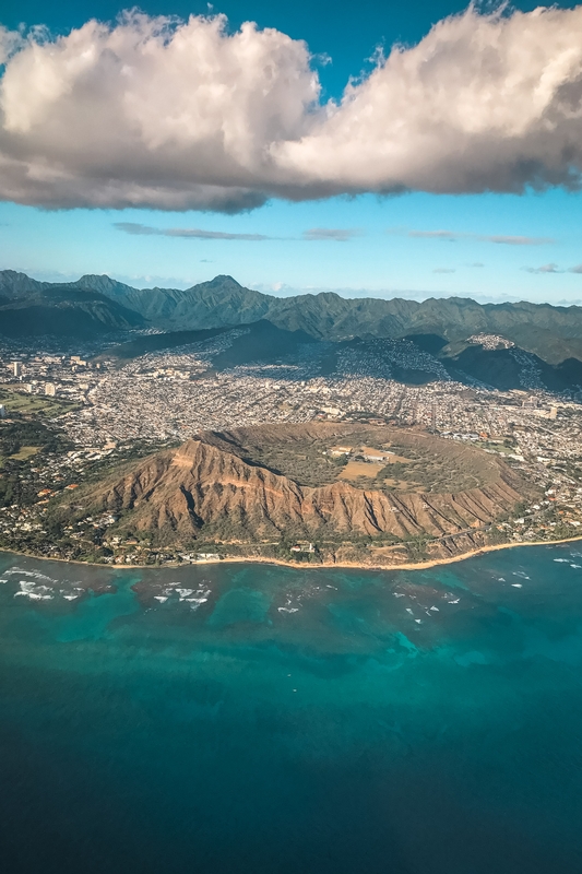 Koko Head Crater and Oahu Coastline