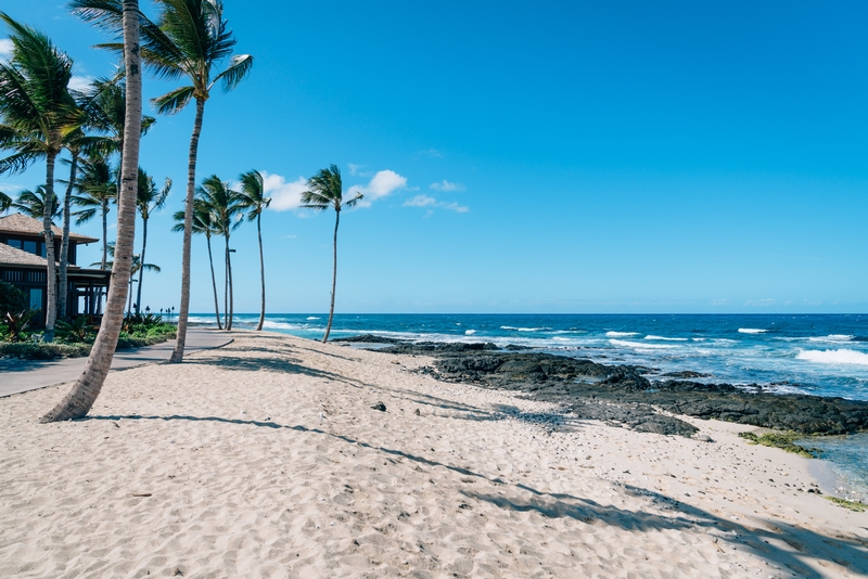 Beach at the Four Seasons Hulalai