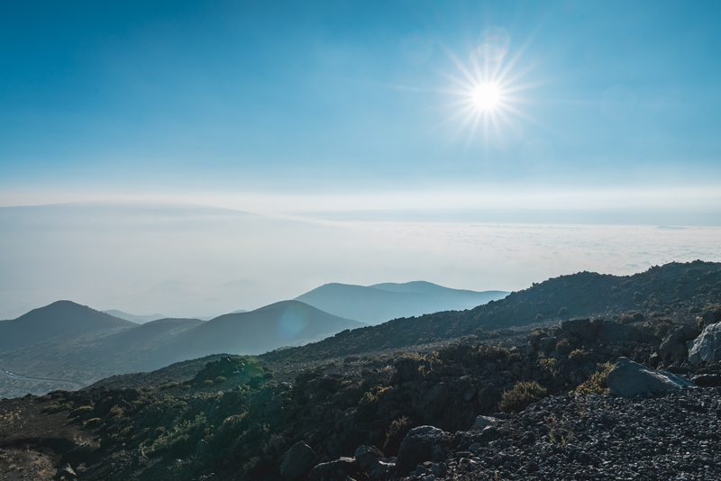 Afternoon Sun on Mauna Kea