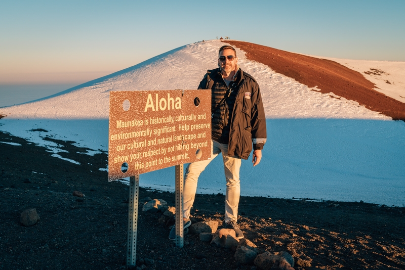 Aloha from Mauna Kea