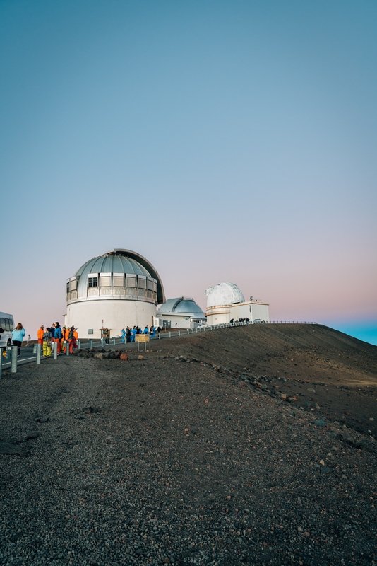 Telescopes atop Mauna Kea