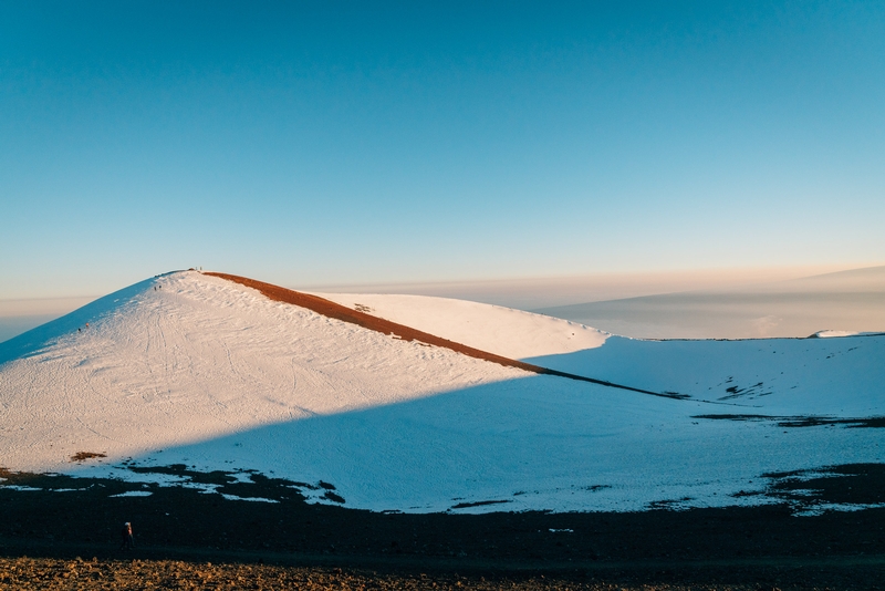 The Setting Sun atop Mauna Kea