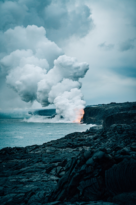 Lava Meets the Ocean 4